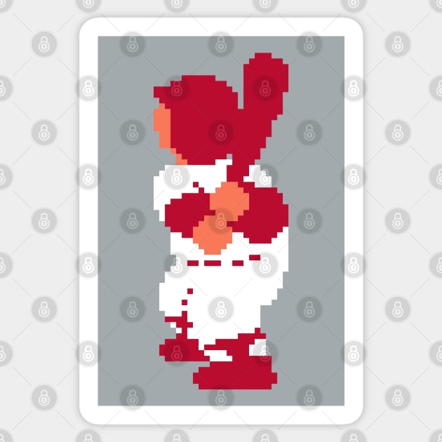 RBI Baseball Batter - Washington Sticker by The Pixel League